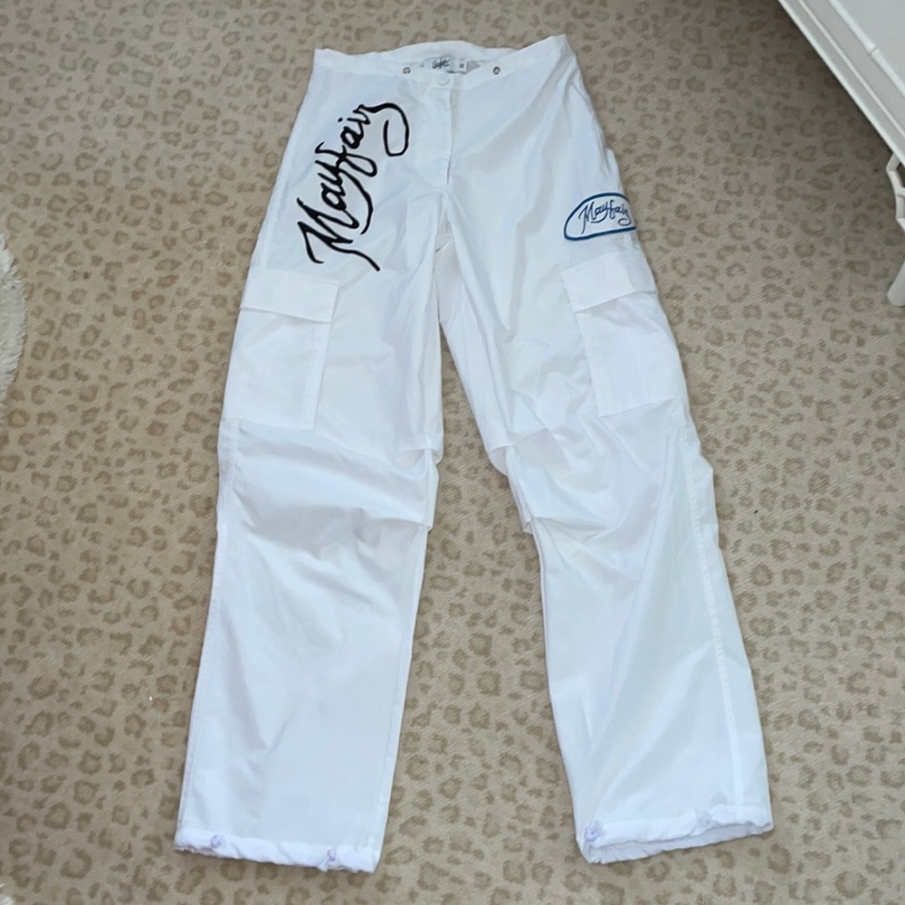 The Mayfair Group White Cargo Pants - Picture 2 of 12